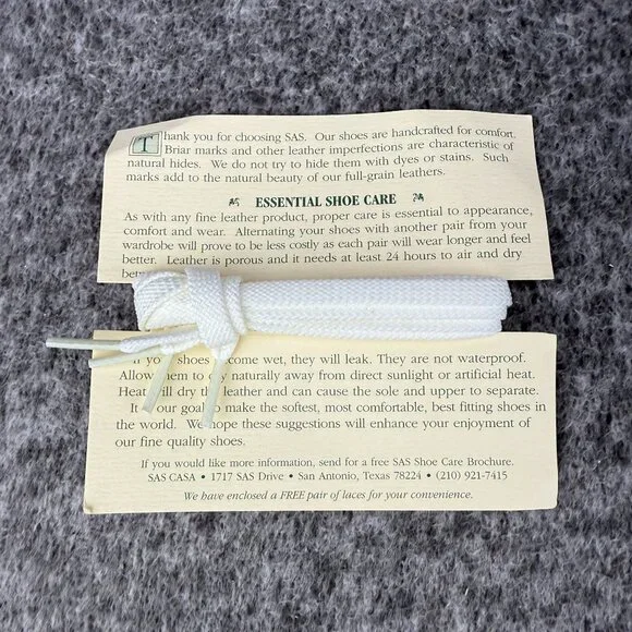 ✅ Women's 12S SAS Tour White Leather Comfort Walking Shoes MADE IN THE USA - Picture 3 of 15